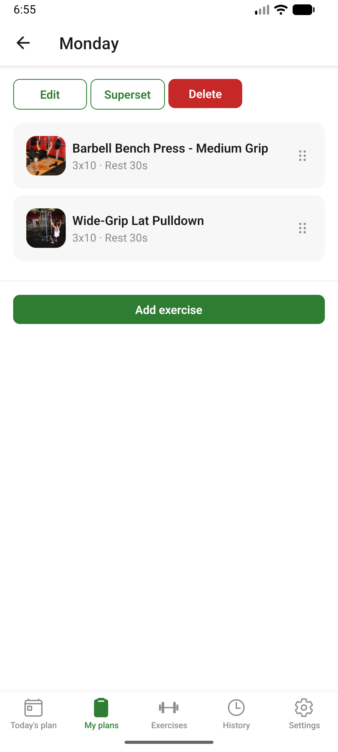 Editor de plan